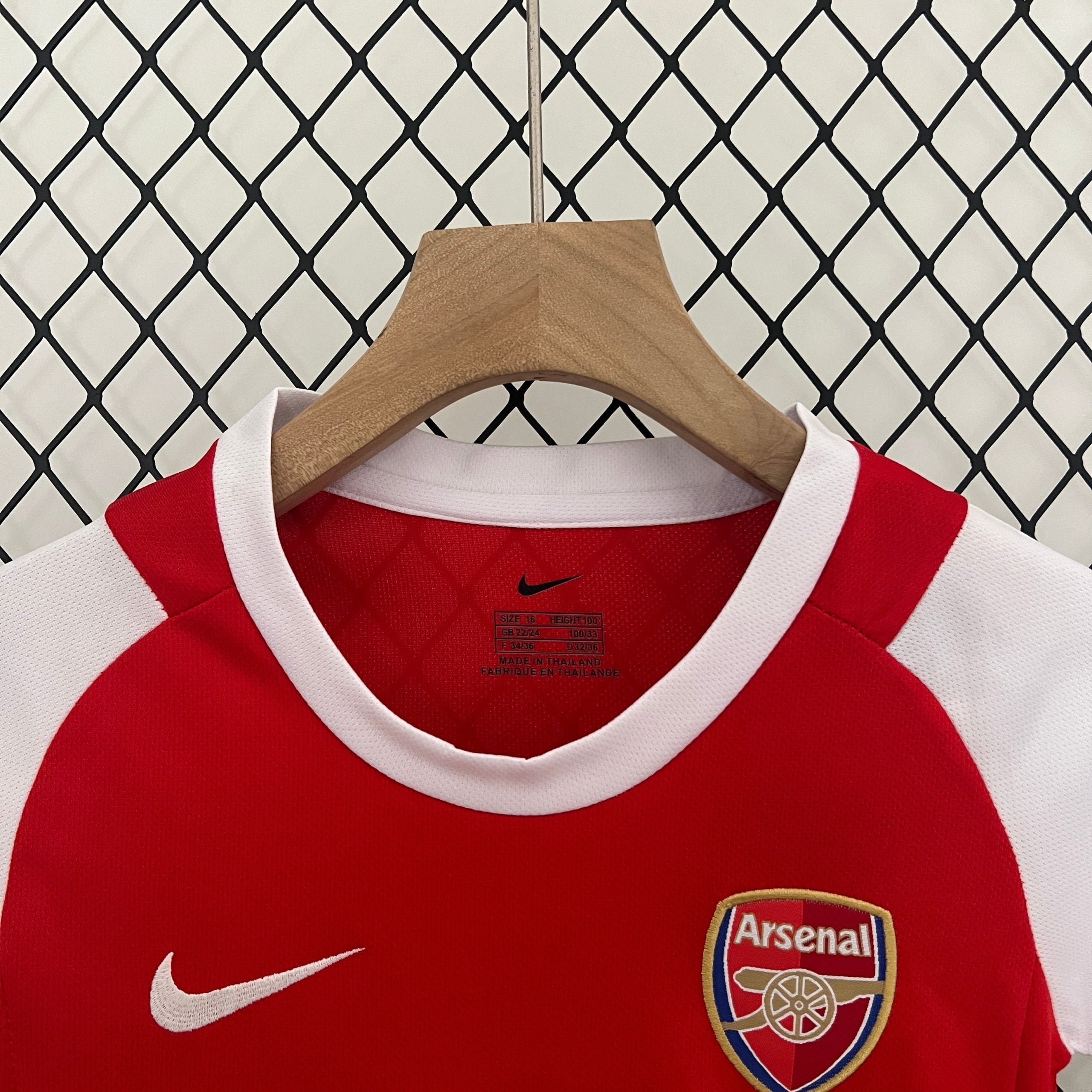 Arsenal 2002-2004 Kinder Retro-Trikot