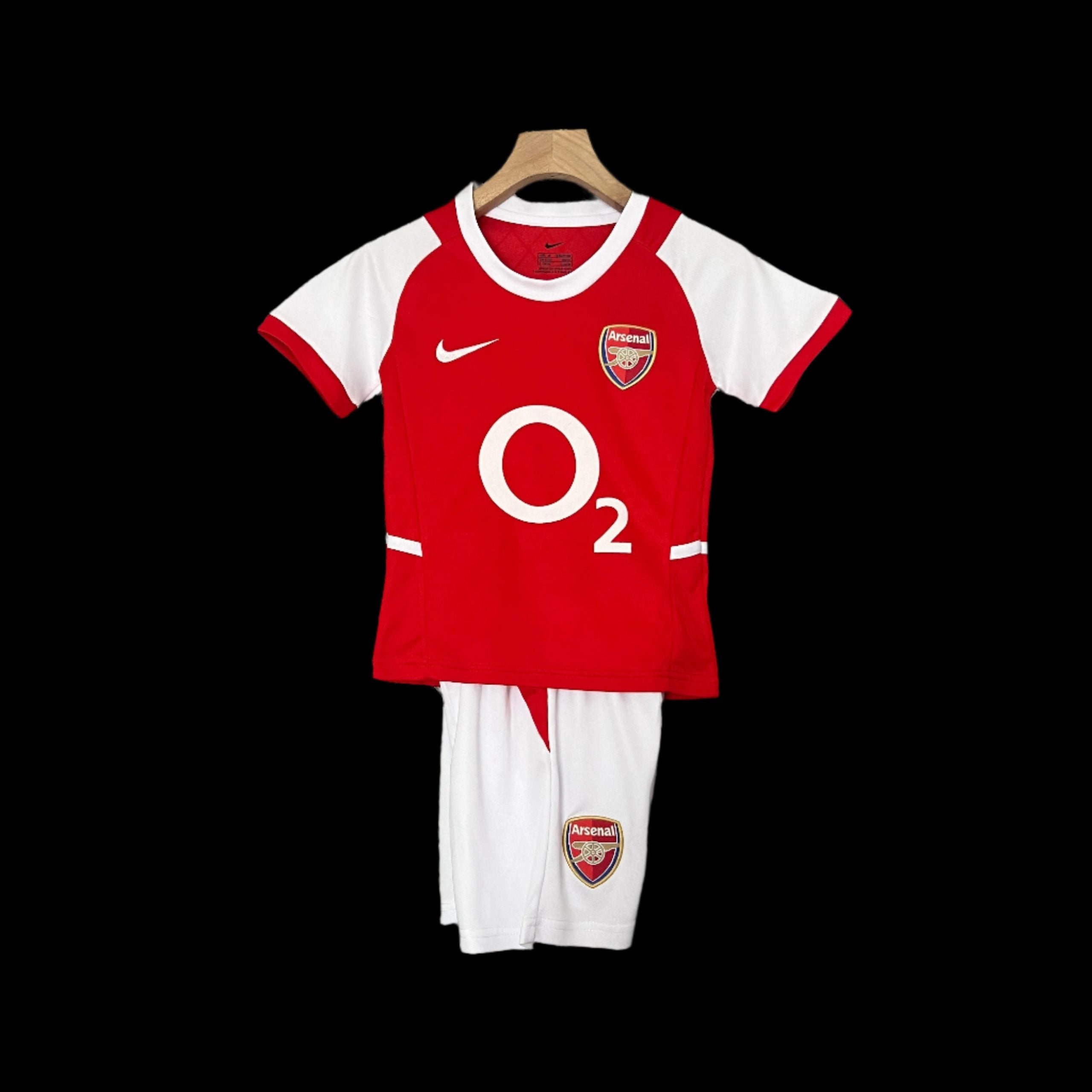 Arsenal 2002-2004 Kinder Retro-Trikot