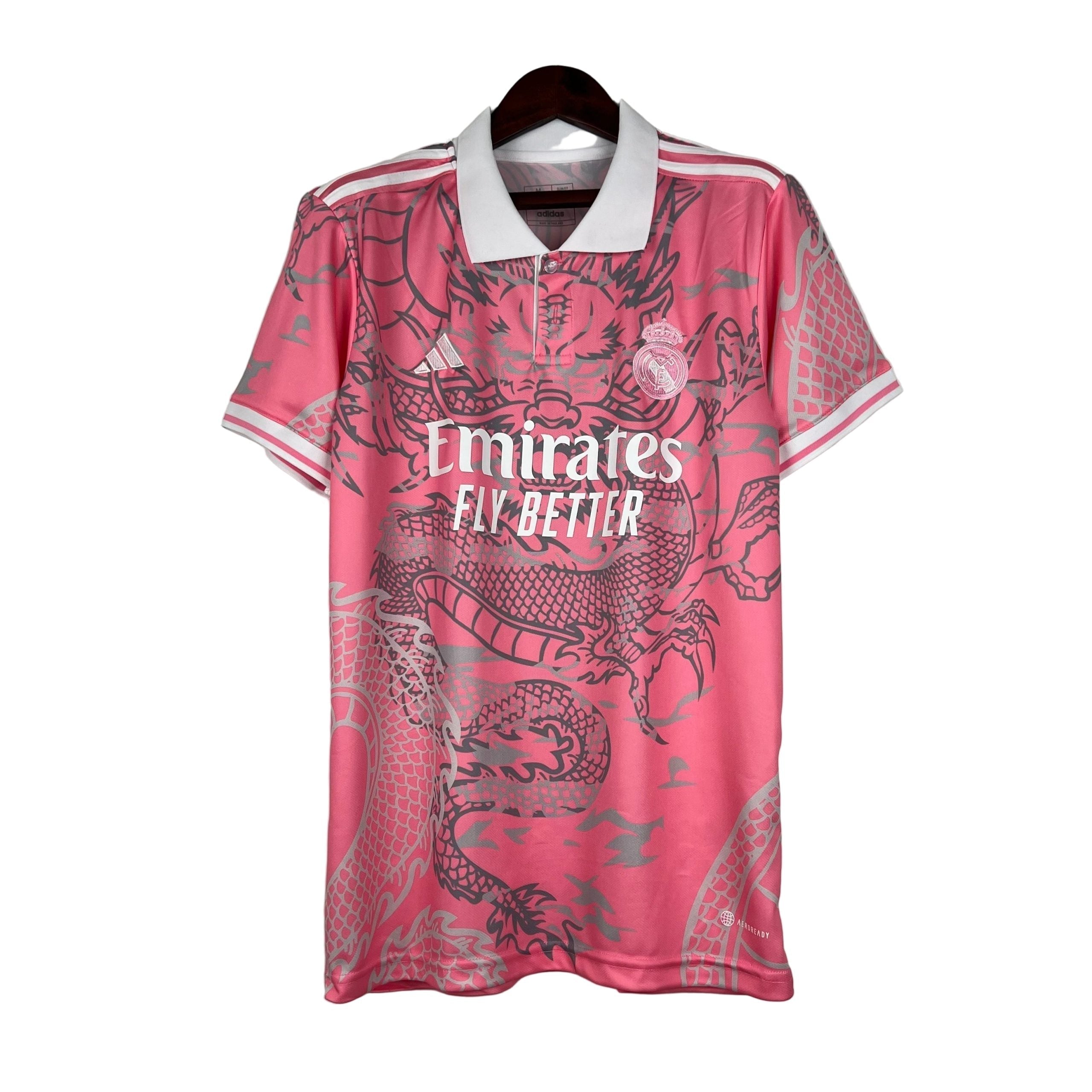 Real Madrid Pinkes Drachen Trikot