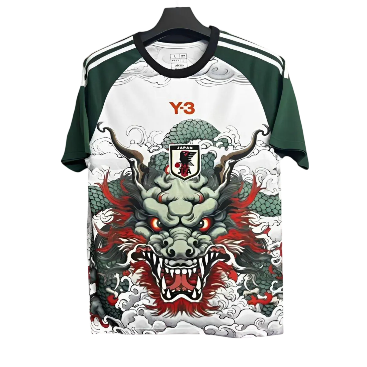 Kit speciale Giappone x Y3 Green White Dragon 2024-2025
