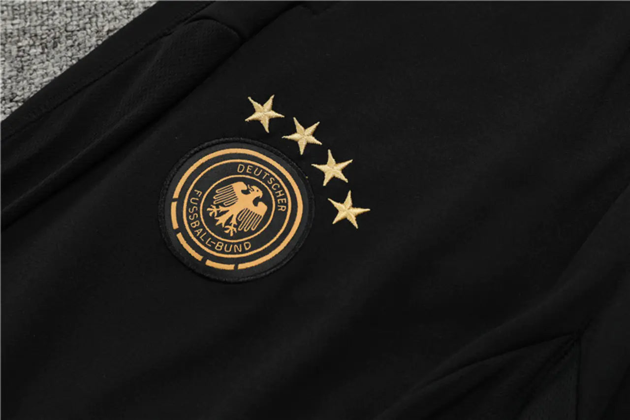 Deutschland Schwarzer Trainingsanzug 23-24
