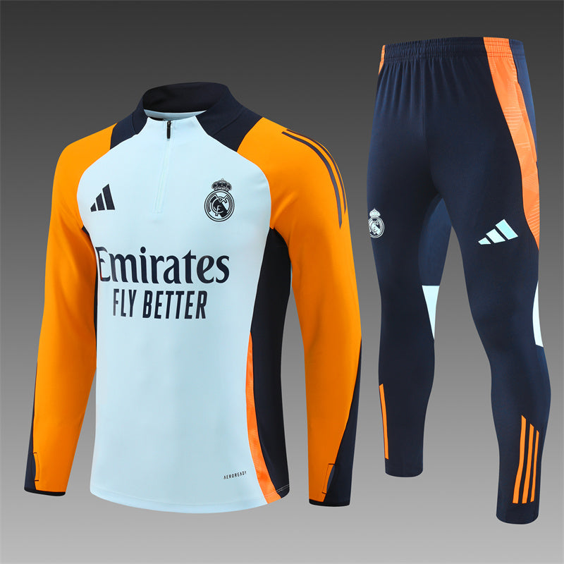 Tuta Bianca/Arancione Real Madrid – Bambini