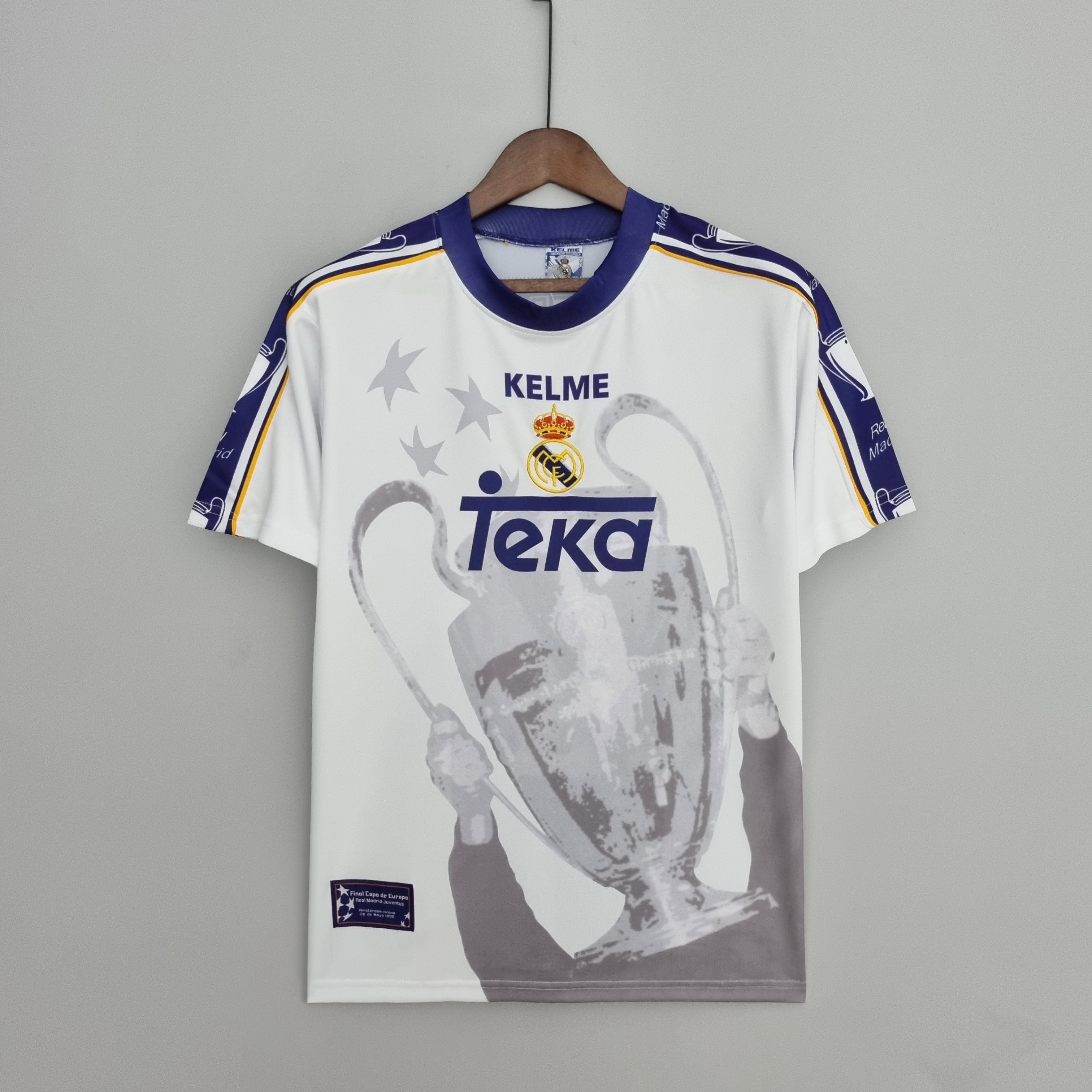 1997-98 Real Madrid Champions League 7 Champions Gedenkausgabe