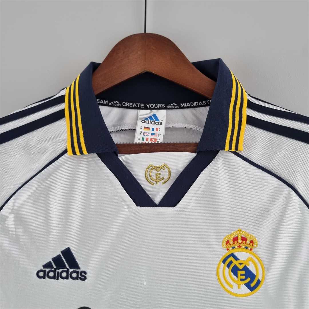 Uniforme de local Real Madrid 2000