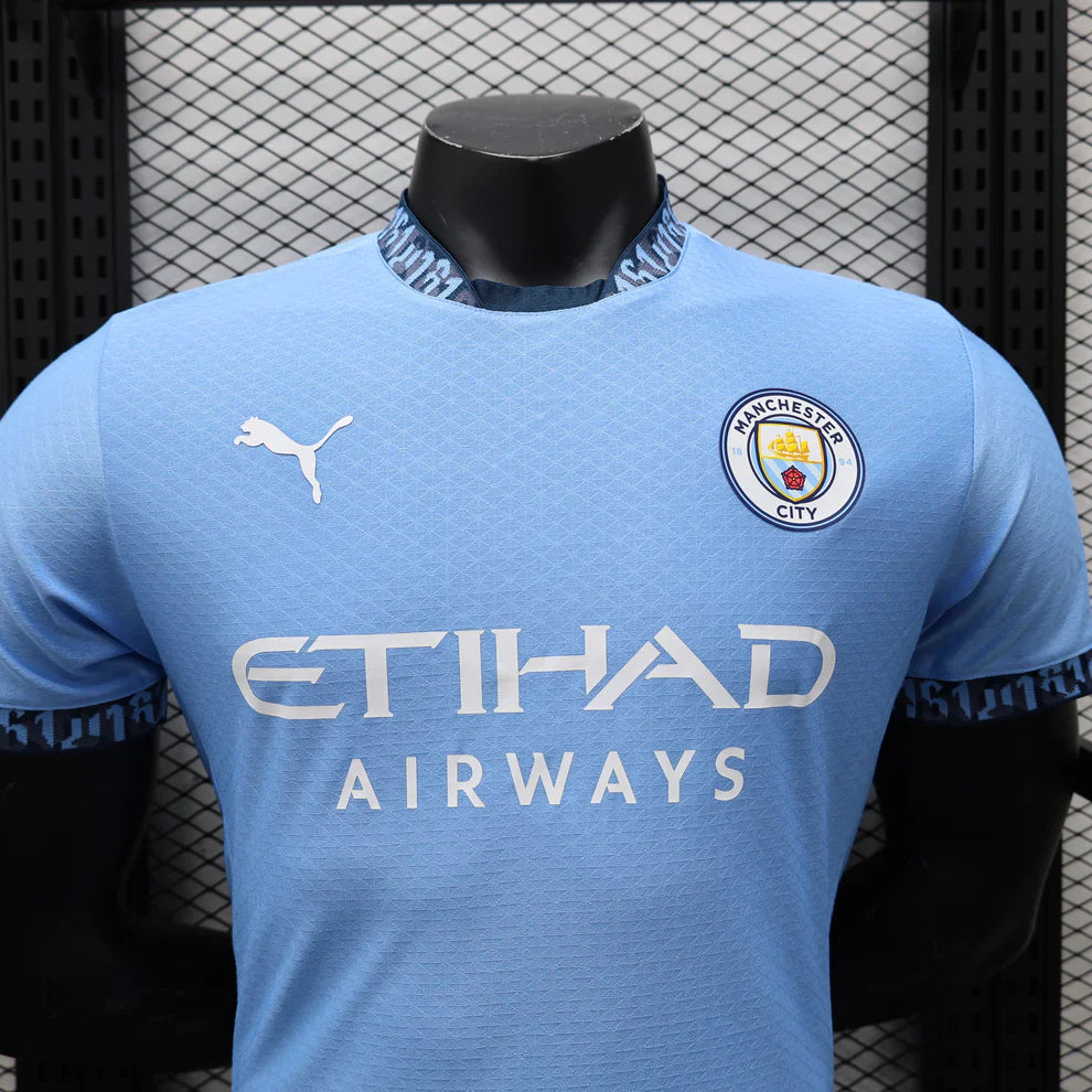 Maglia casa versione giocatore Manchester City 2024/25