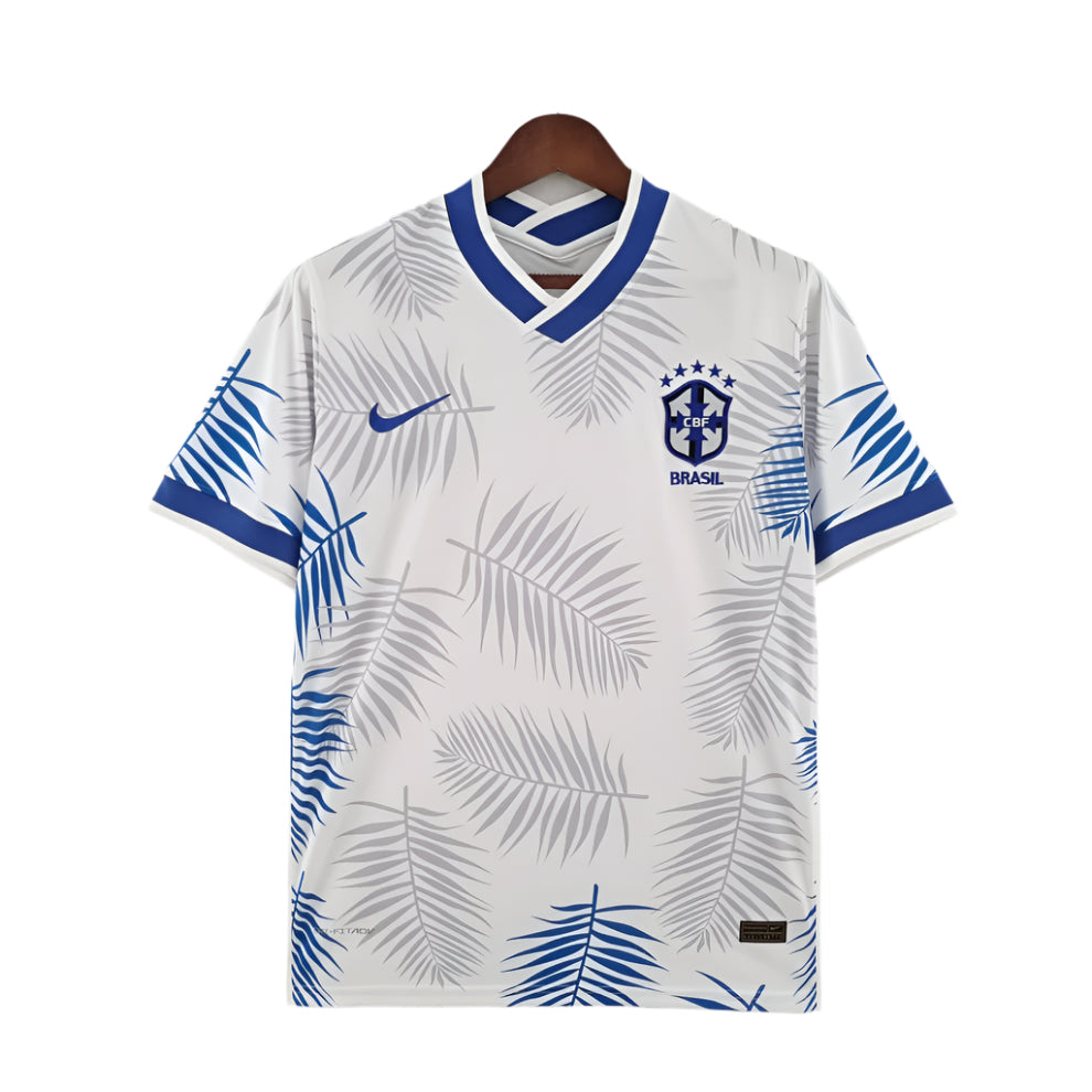 Brasilien Blaues Blatt Spezialedition Trikot