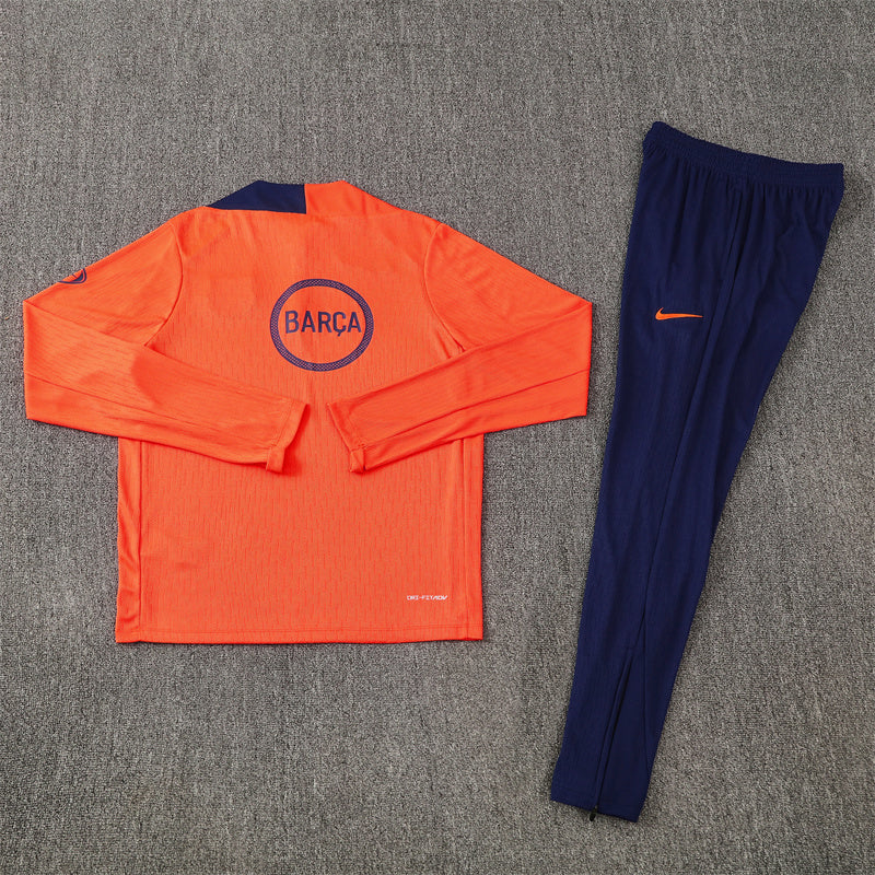 FC Barcelona Orange Trainingsanzug 2025/2026