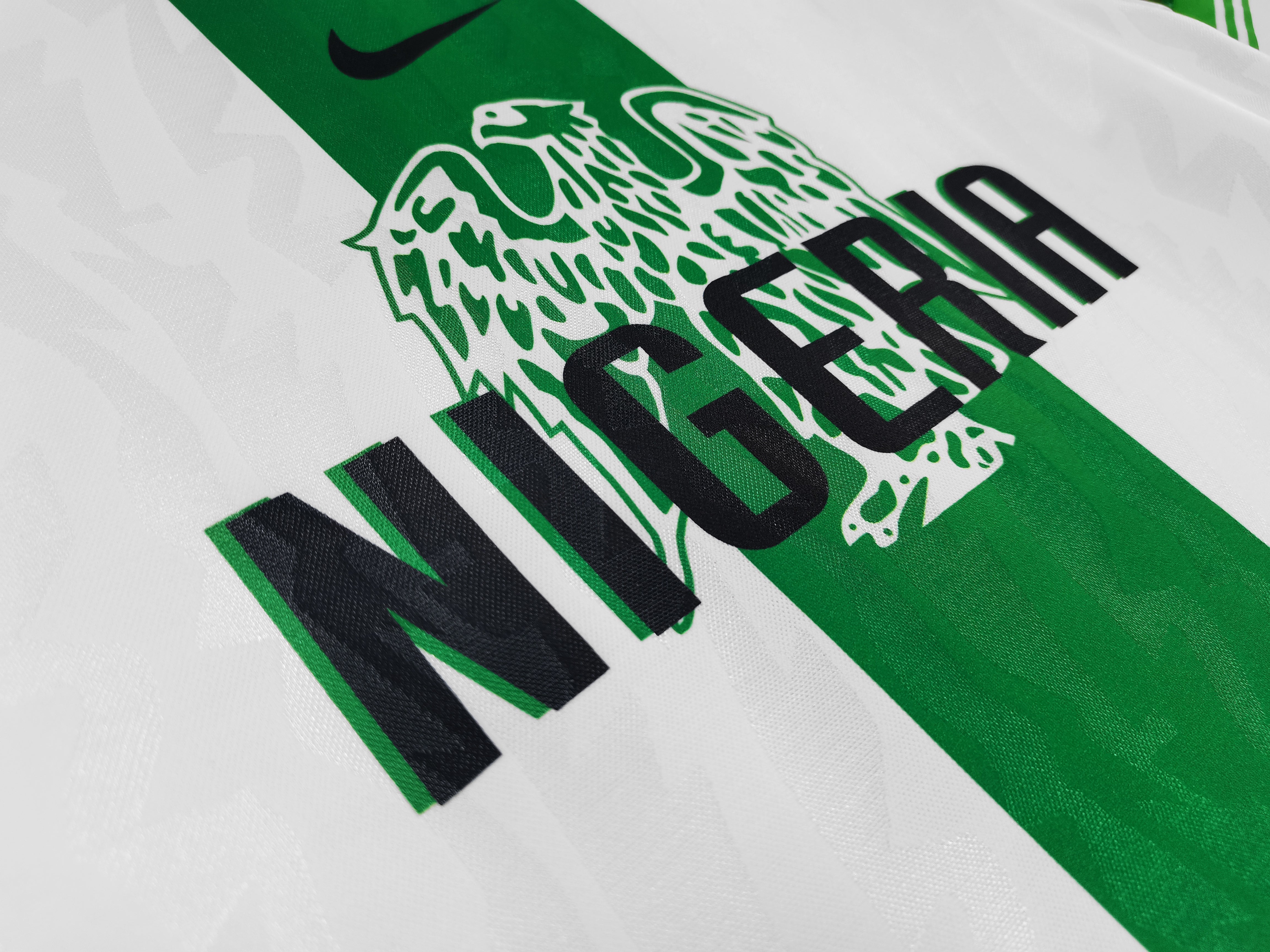Maglia Bianca e Verde Nigeria 1996/98
