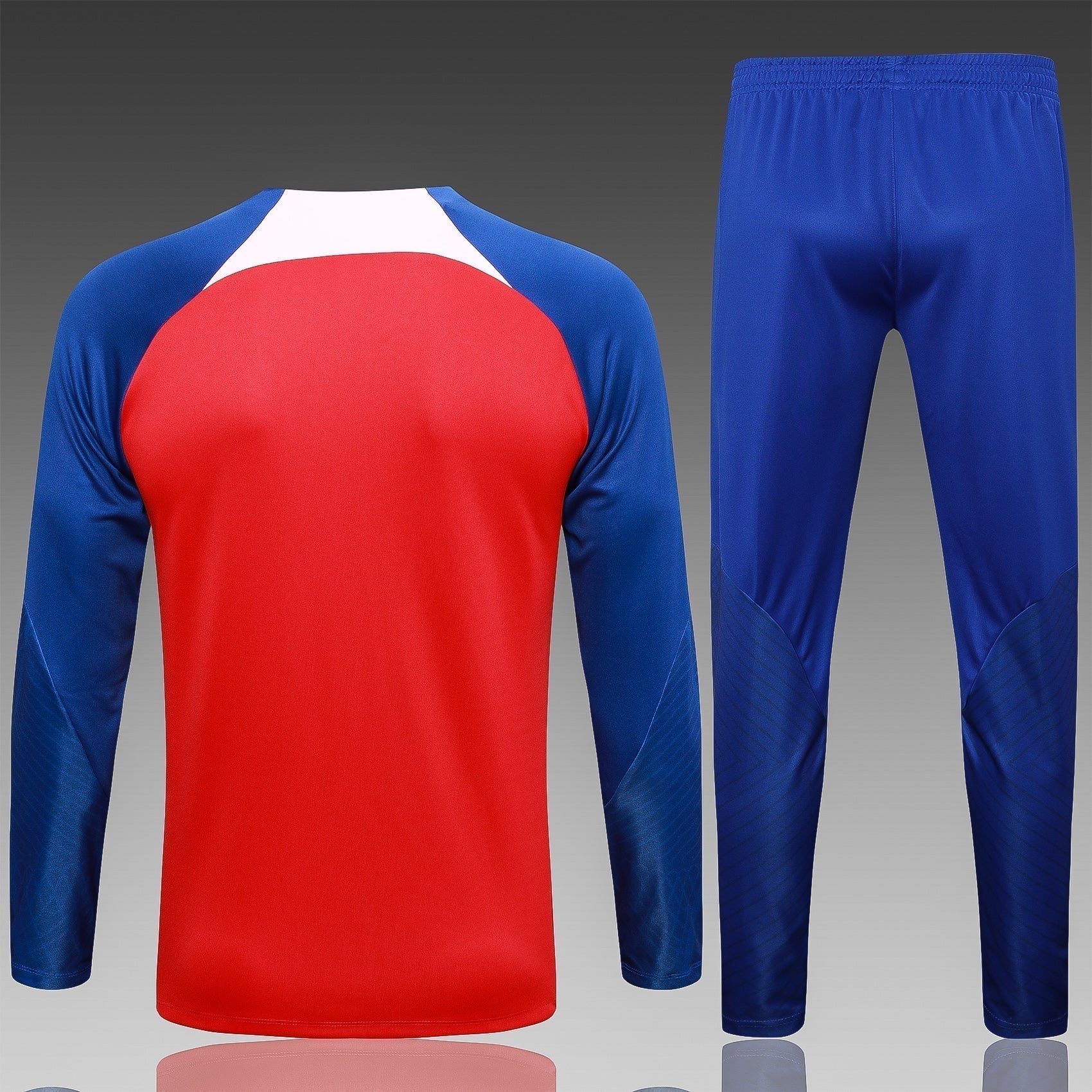 Tuta rossa Atletico Madrid 23-24 (mezza zip)