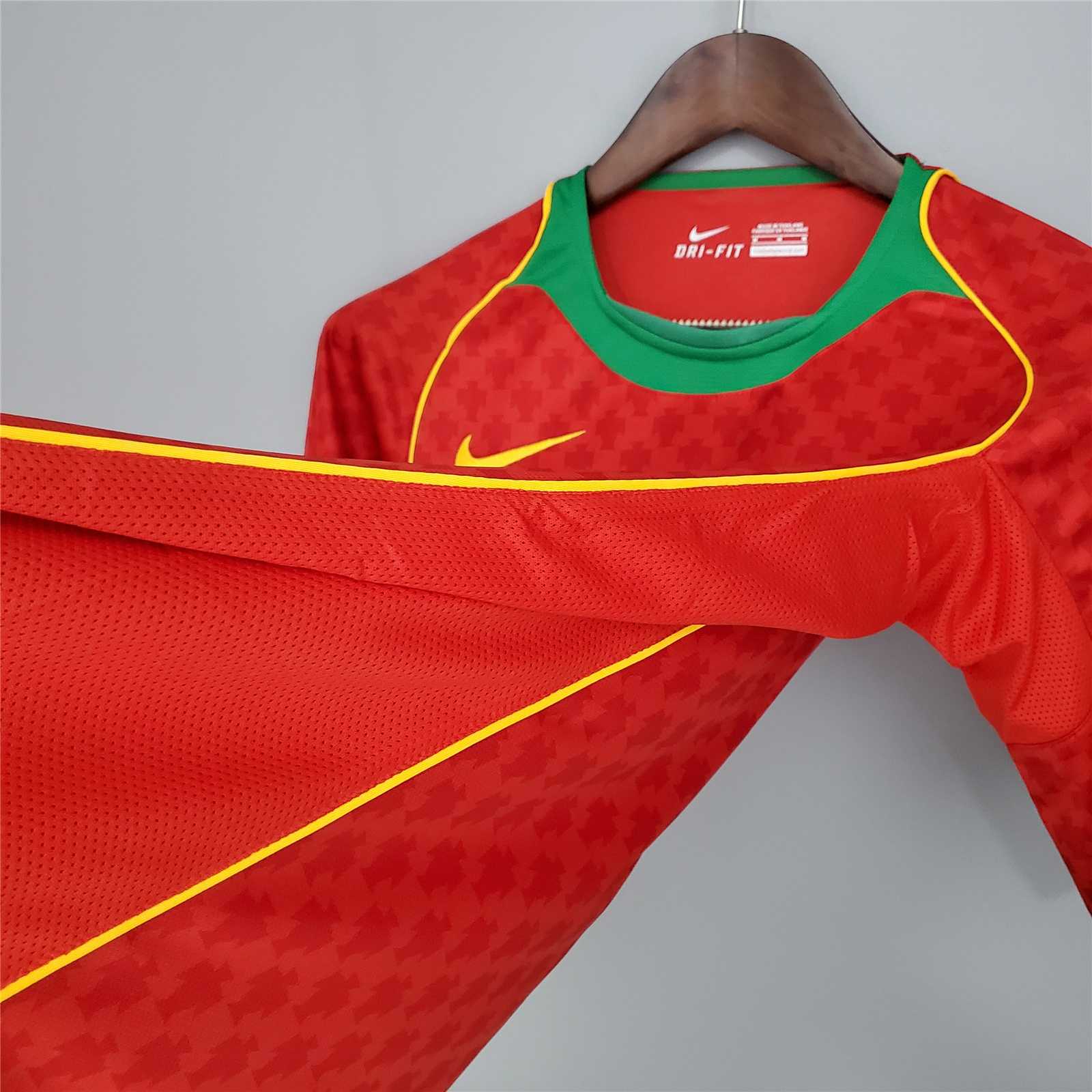 Maglia retro Portogallo 2004 – Kit classico Euro 2004