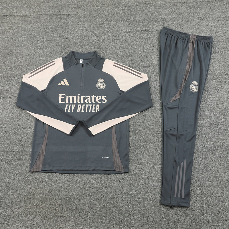 Real Madrid Trainingsanzug Grau 2025