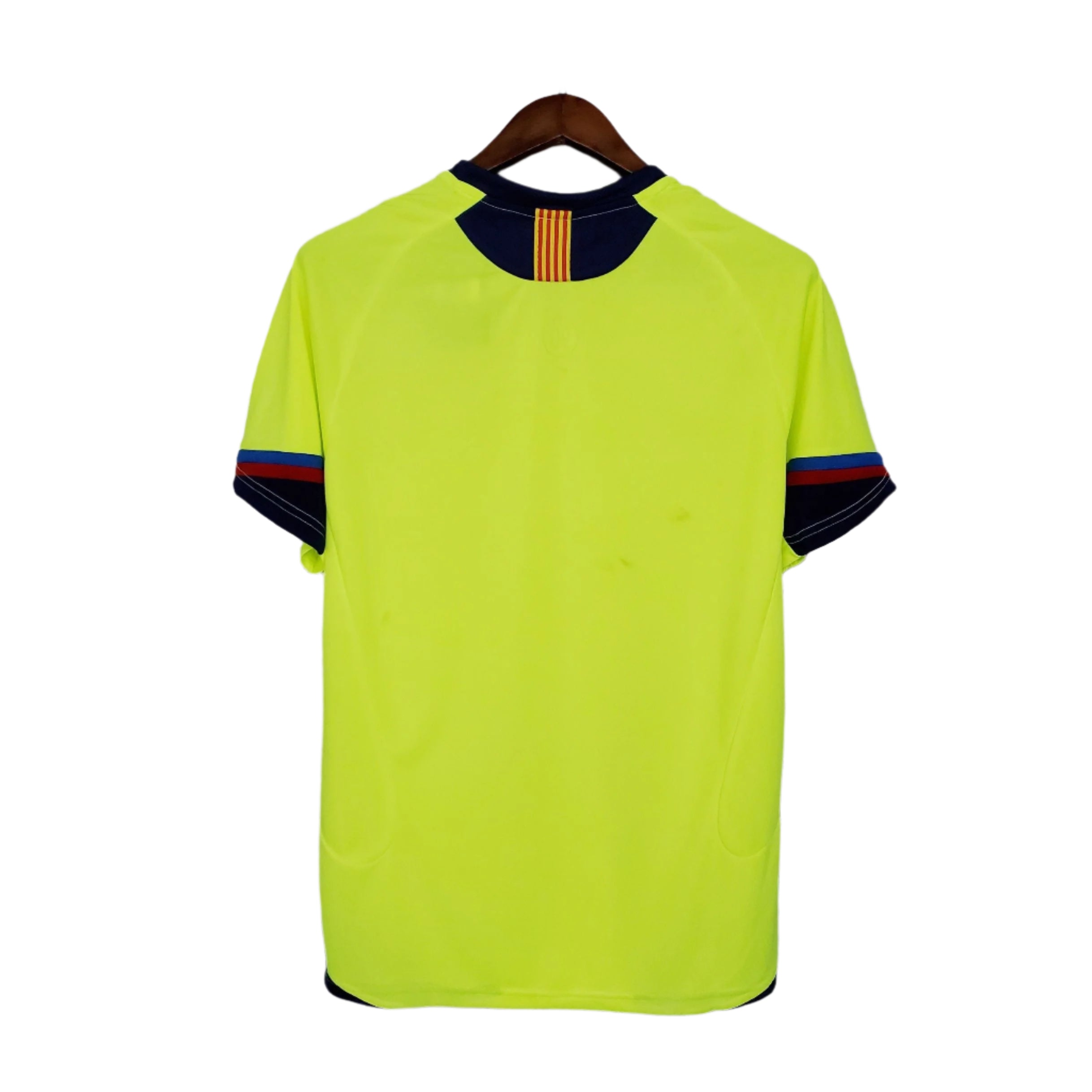 Barcellona Maglia Trasferta Retro 2005-2006 (giallo lime)
