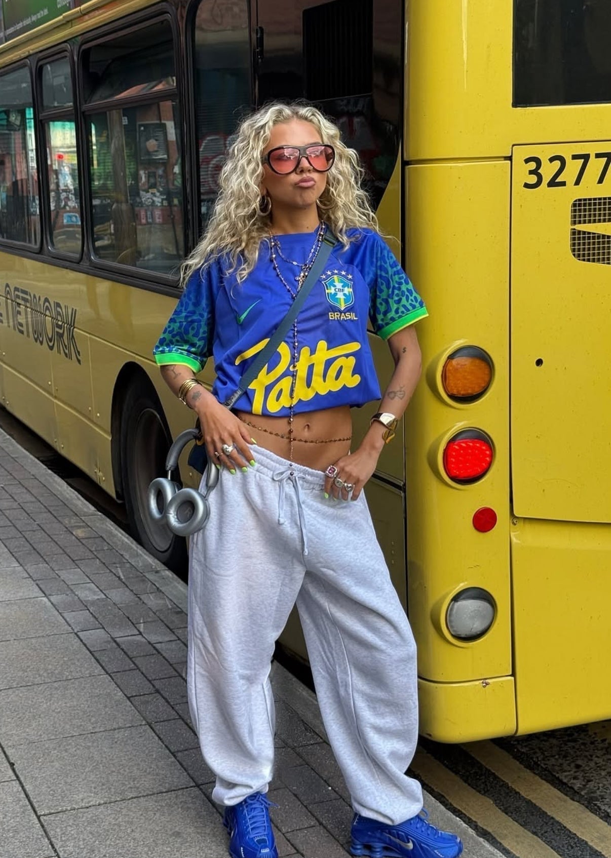 Maglia edizione speciale Brasile x Patta blu