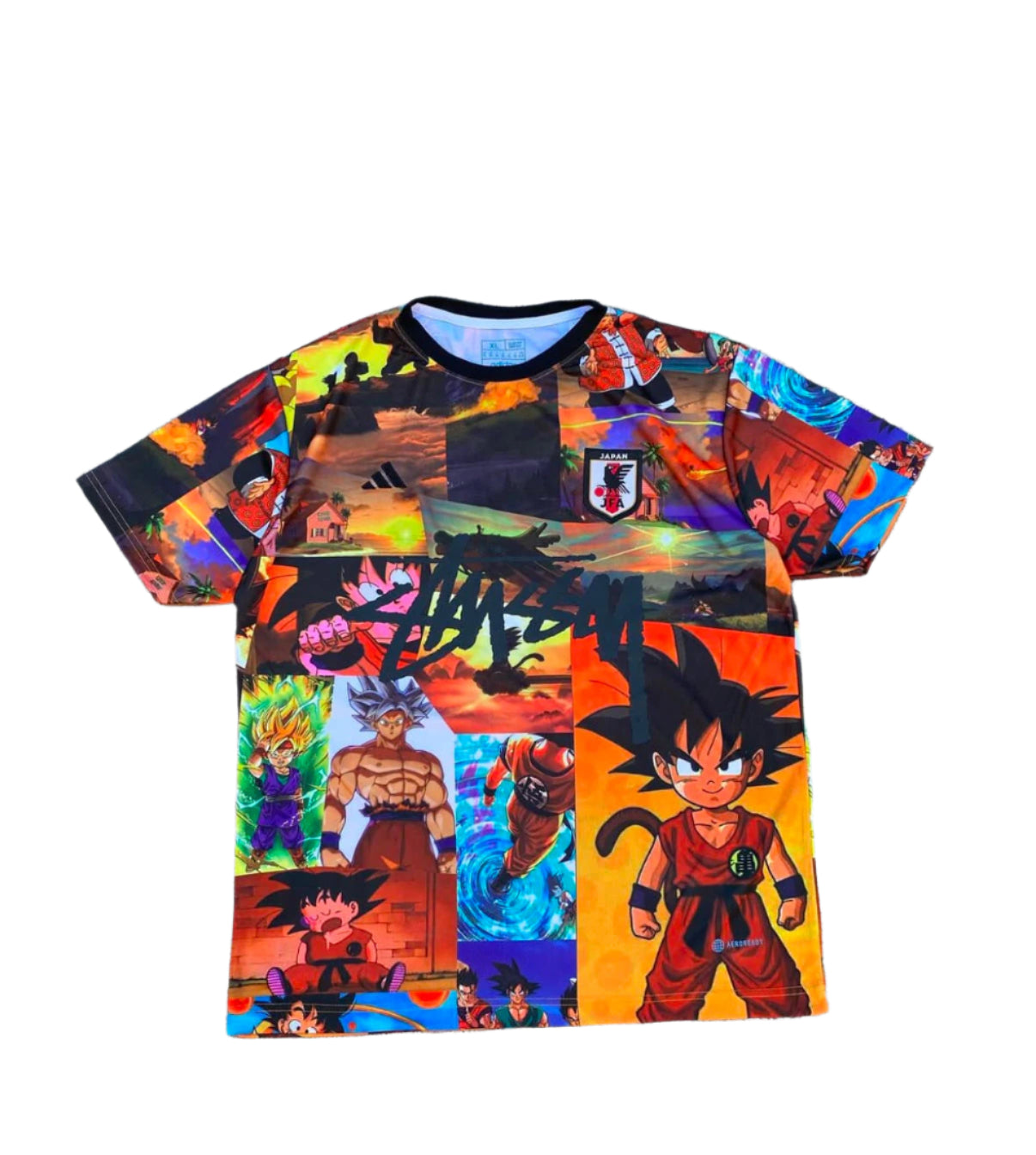 Maglia Giappone X Dragon Ball X Stussy Edizione Speciale 2025