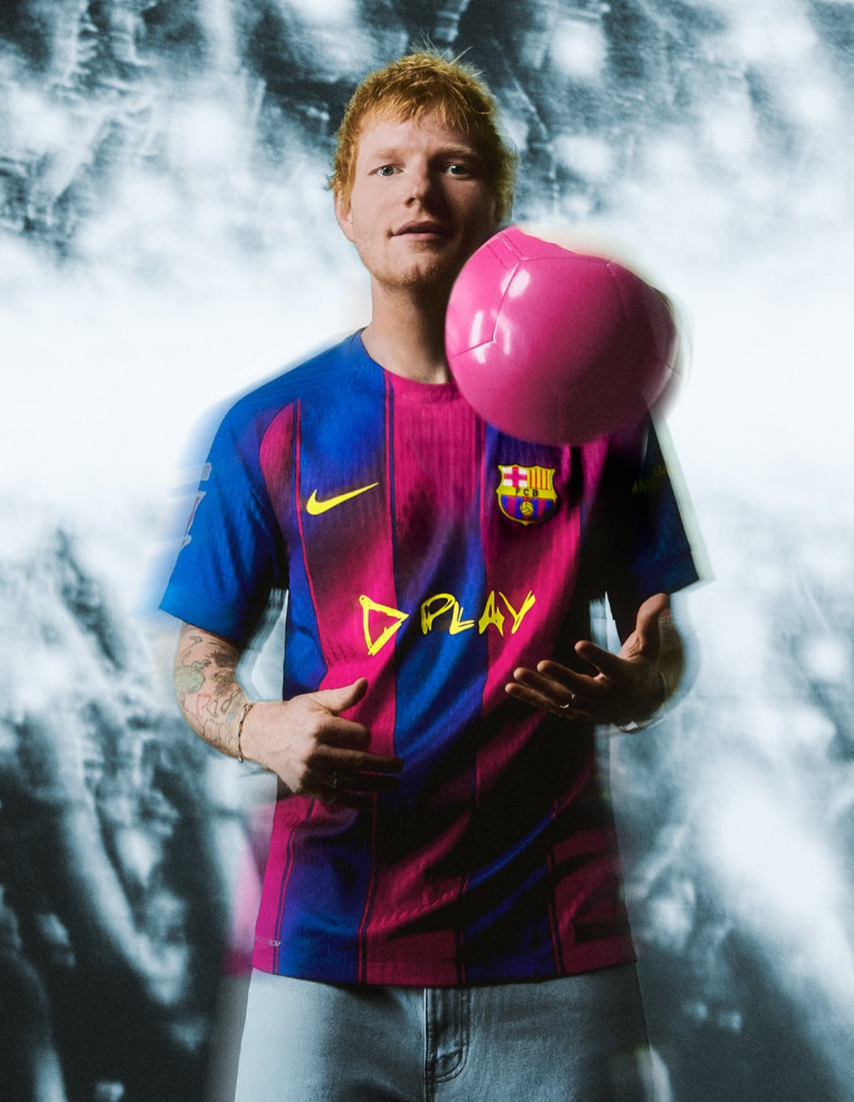 FC Barcelona x Ed Sheeran Spezialedition Clásico Trikot 2025/2026