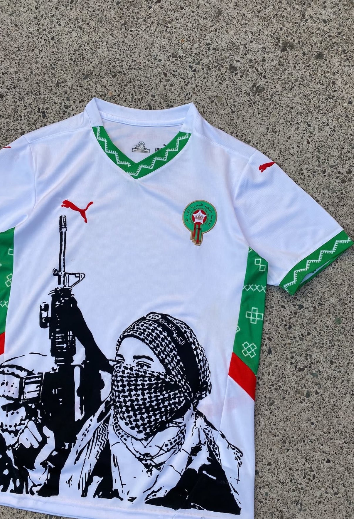 Marocco Maglia Edizione Speciale Soldato 2025/2026 (Bianca)
