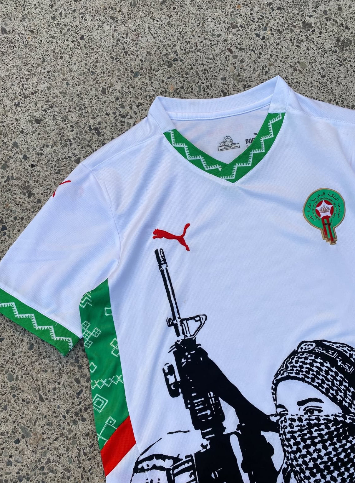 Marocco Maglia Edizione Speciale Soldato 2025/2026 (Bianca)