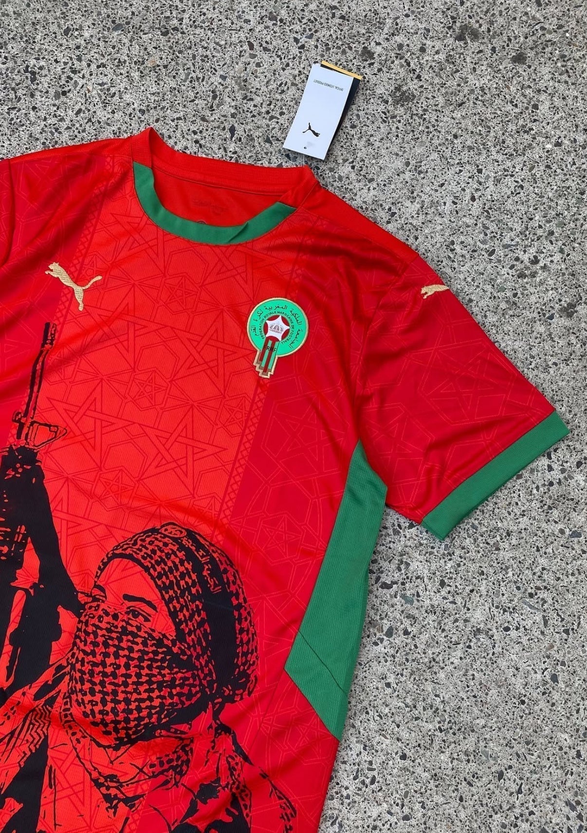 Marocco Maglia Edizione Speciale Soldato 2025/2026 (Rossa)