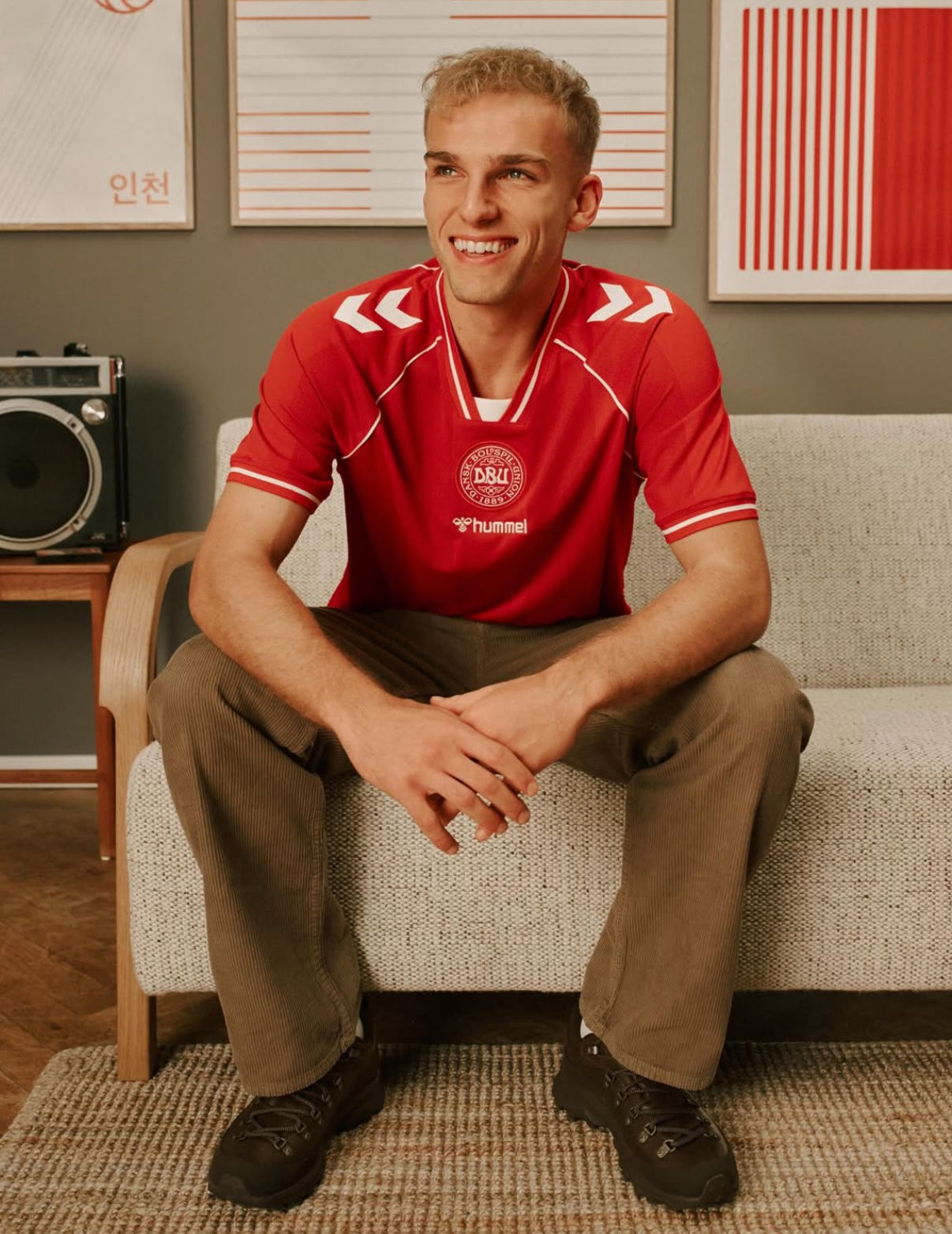 Camiseta de Dinamarca para la Copa del Mundo 2026