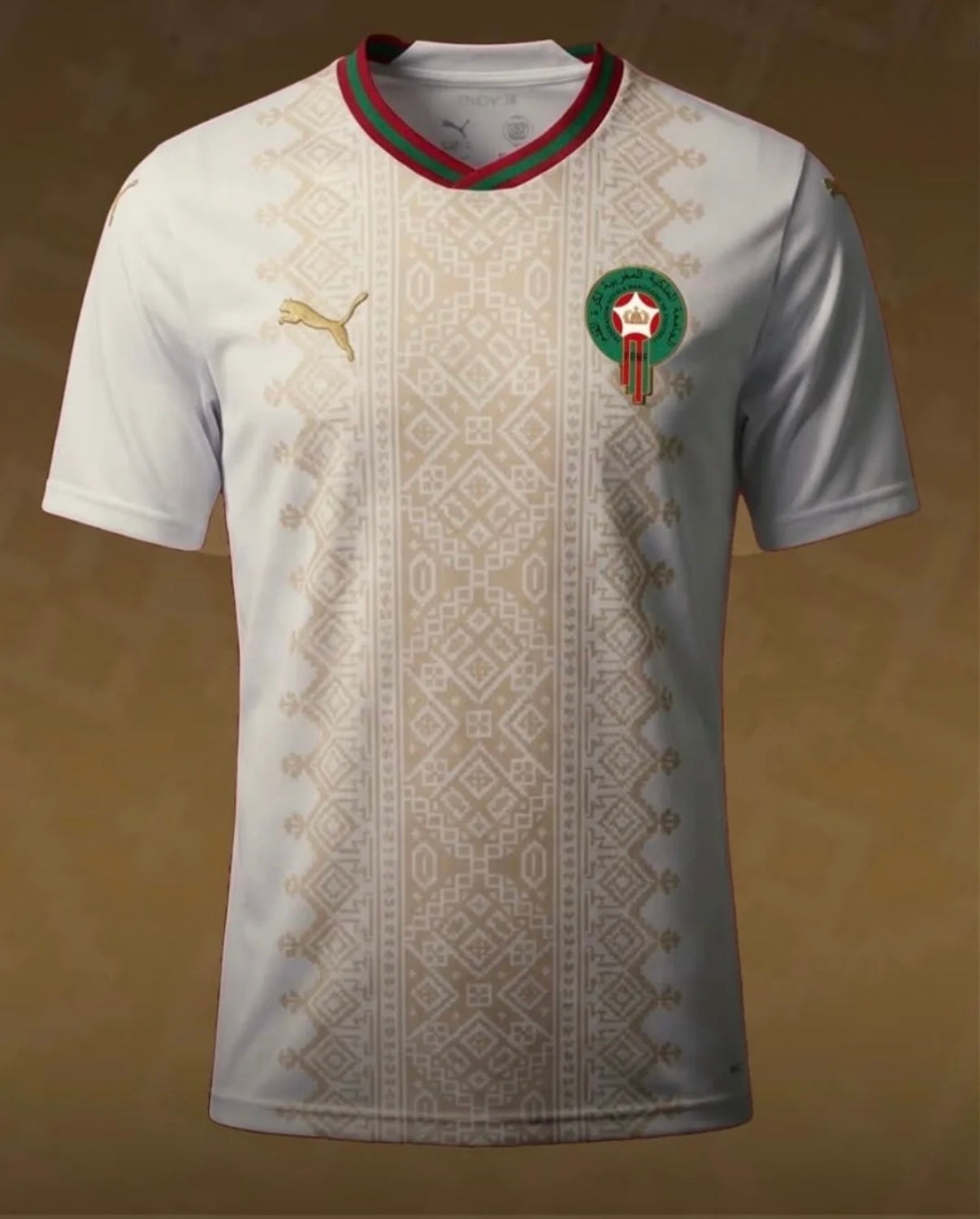 Marocco Maglia Trasferta Coppa del Mondo 2026