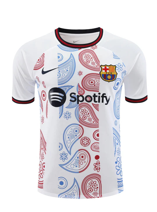 FC Barcelona weißes Bandana-Trikot