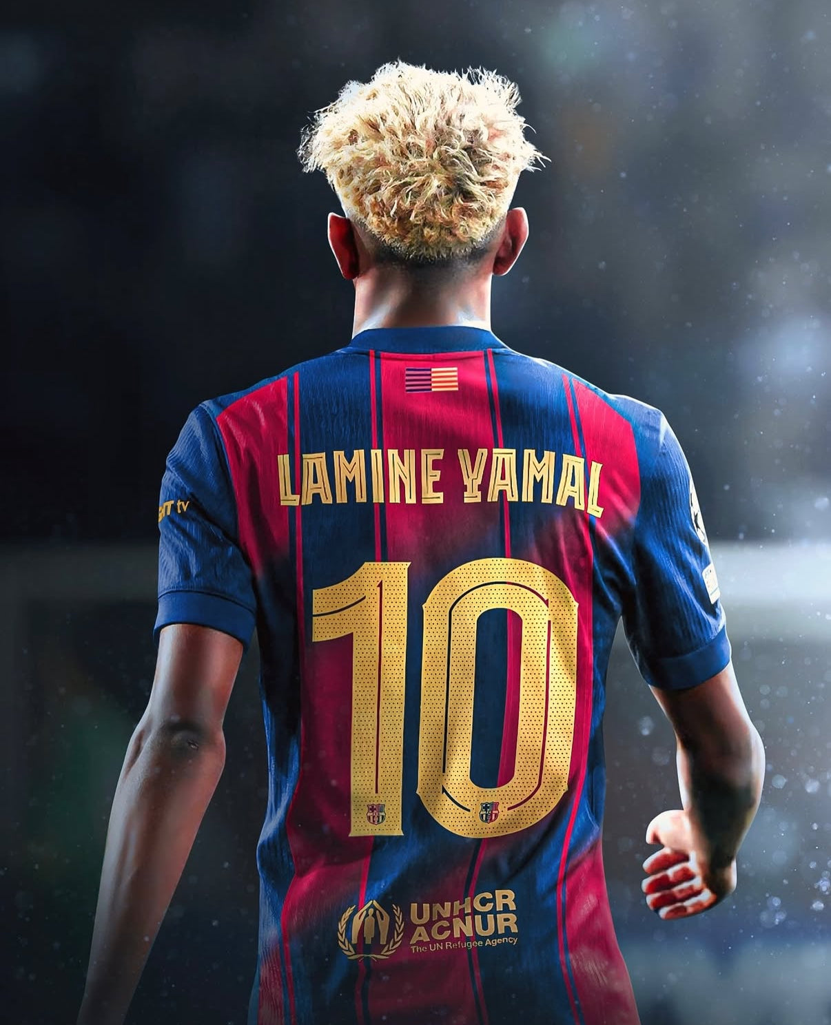 LAMINE YAMAL NUMMER 10 Fc Barcelona Trikot