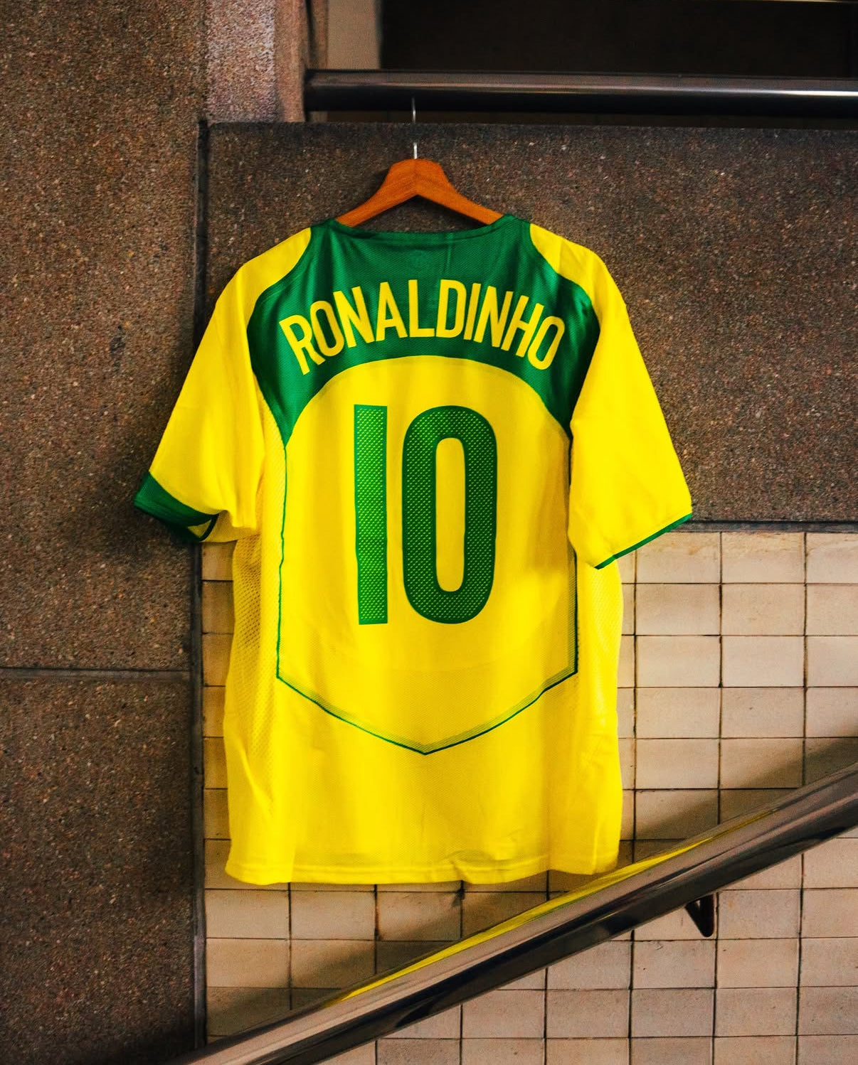 Camiseta retro Brasil 2004