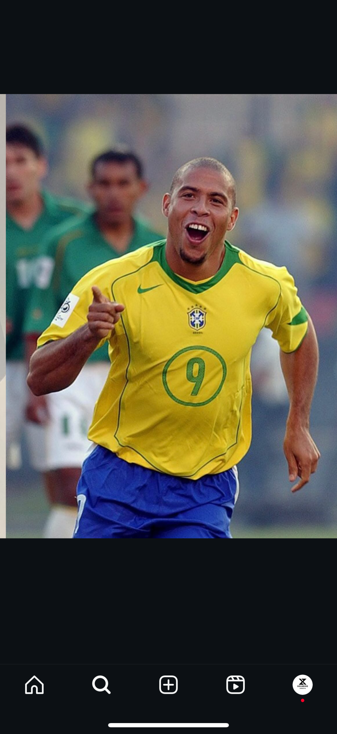 Camiseta retro Brasil 2004