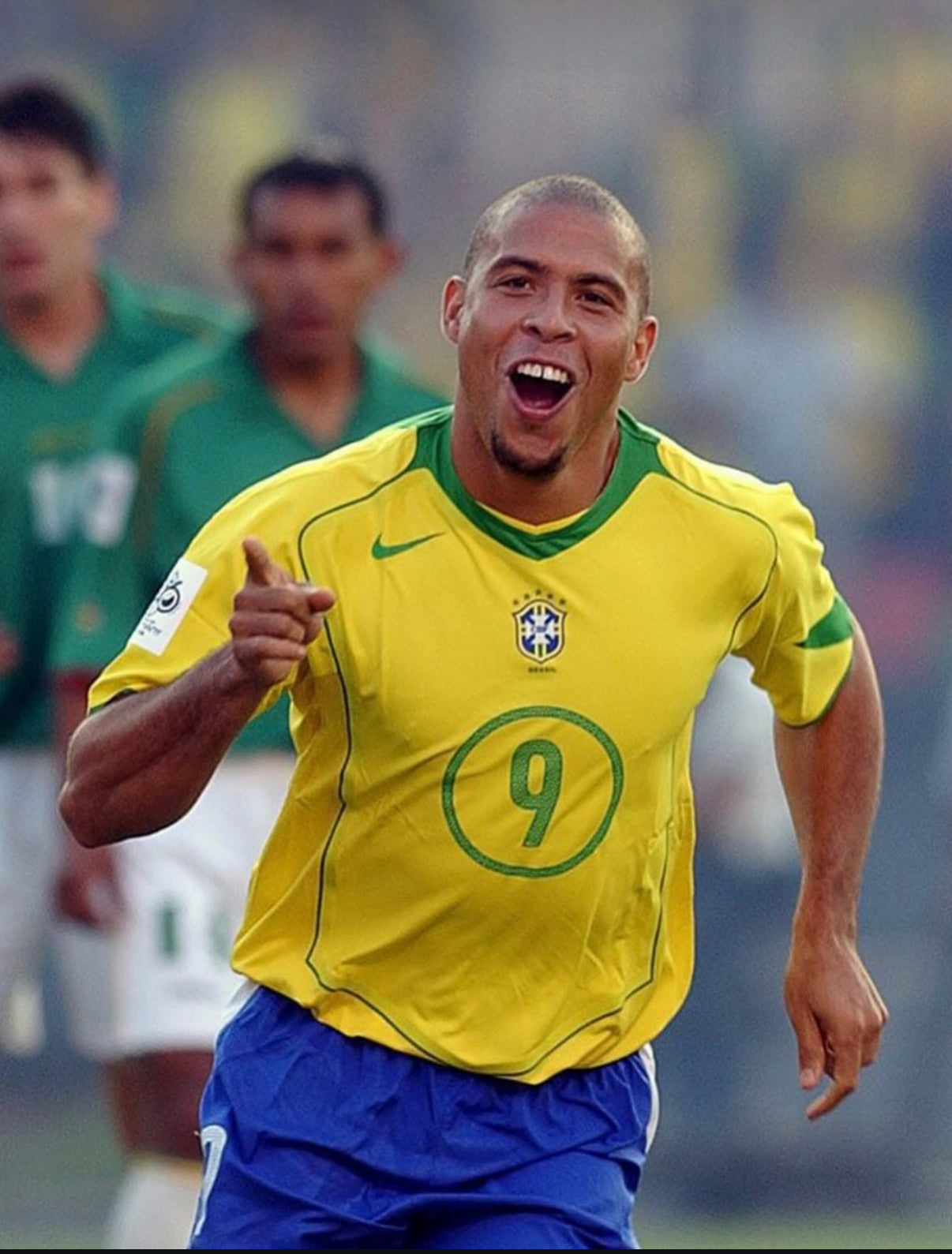 Camiseta retro Brasil 2004