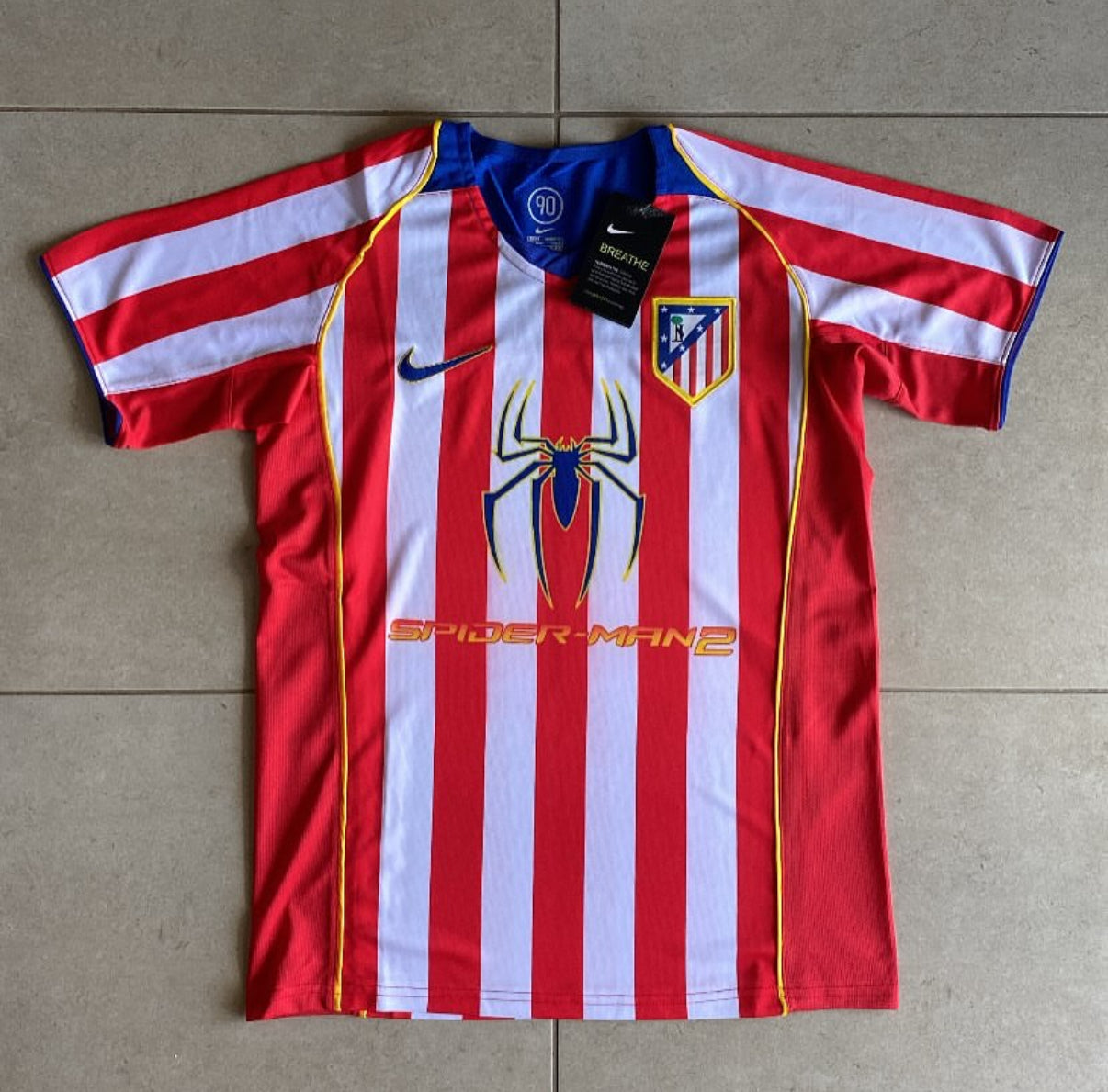 Atlético Madrid Maglia Edizione Speciale Spiderman