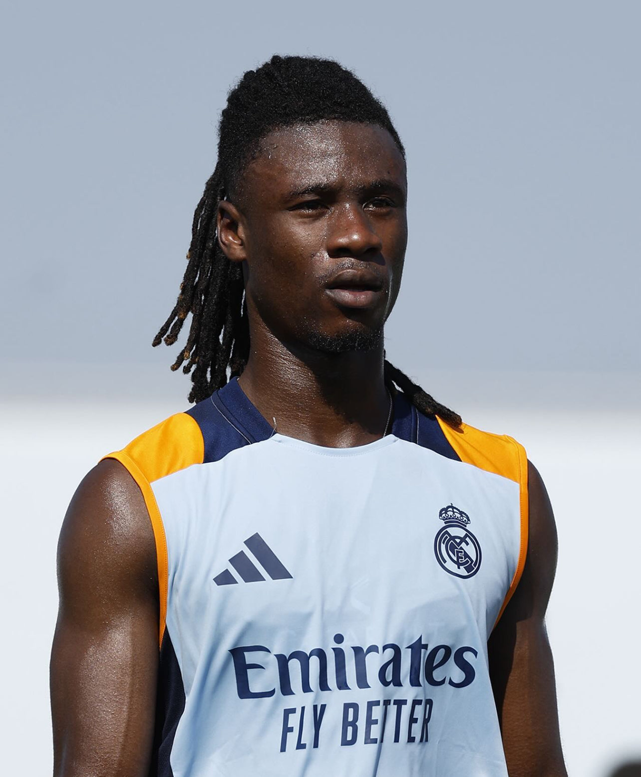 Set Allenamento Pre-partita Estivo Senza Maniche Real Madrid 2024/2025