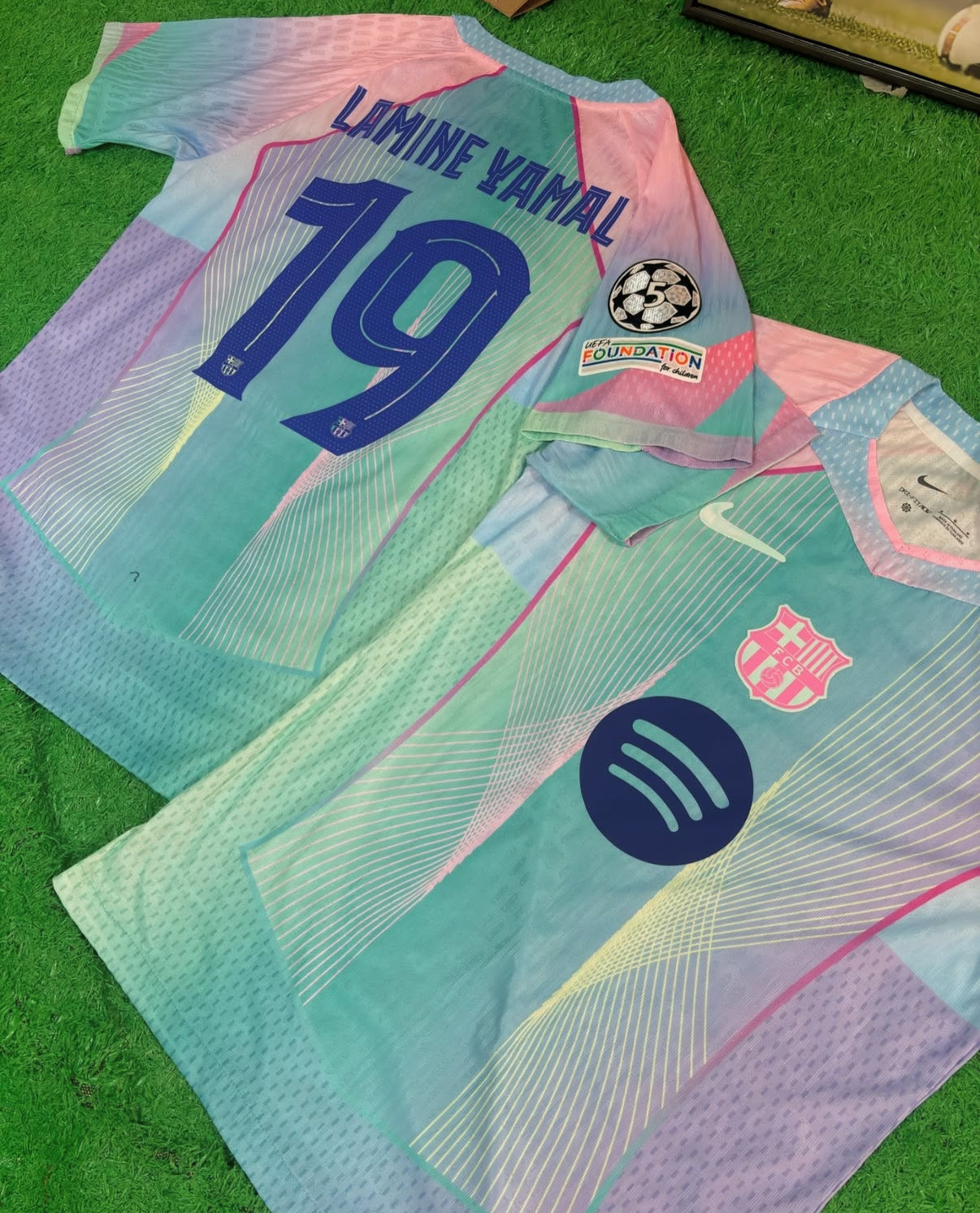 FC Barcelona Hellblau Sonderedition Trikot