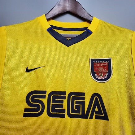 Maglia trasferta Arsenal retro vintage 1999/2000
