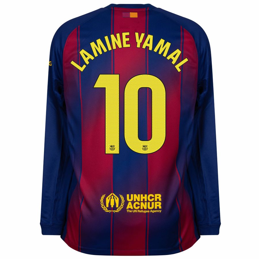 Maglia Casa Maniche Lunghe FC Barcellona 2025/2026