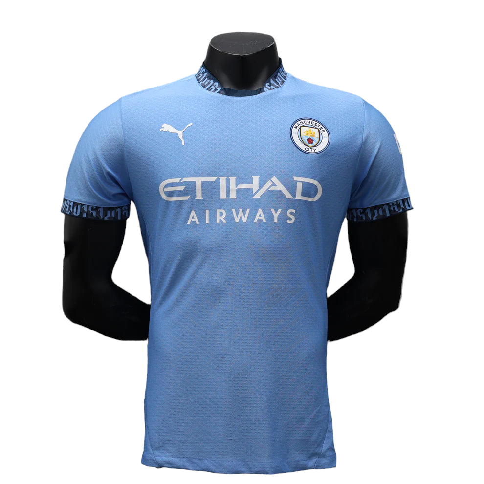 Maglia casa versione giocatore Manchester City 2024/25