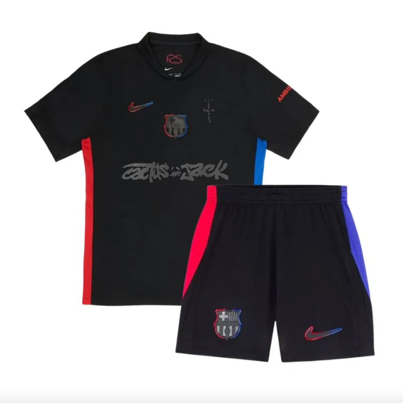 FC Barcellona × Travis Scott Maglia Bambini