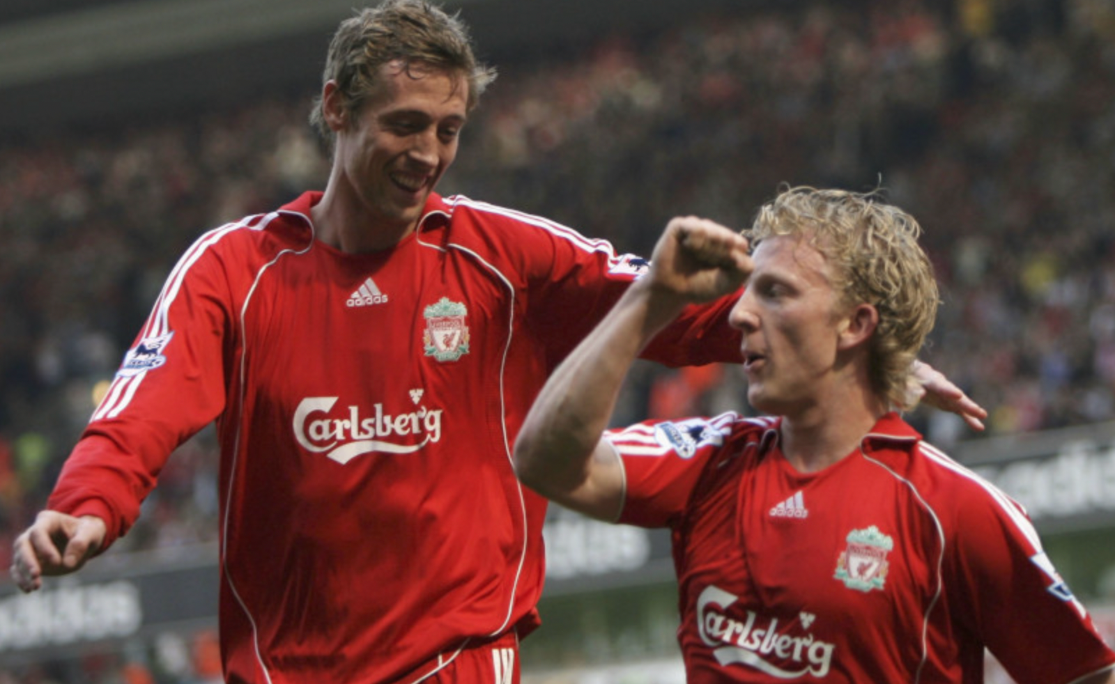 Liverpool Maglia Casa Manica Lunga Retro 2006-2008