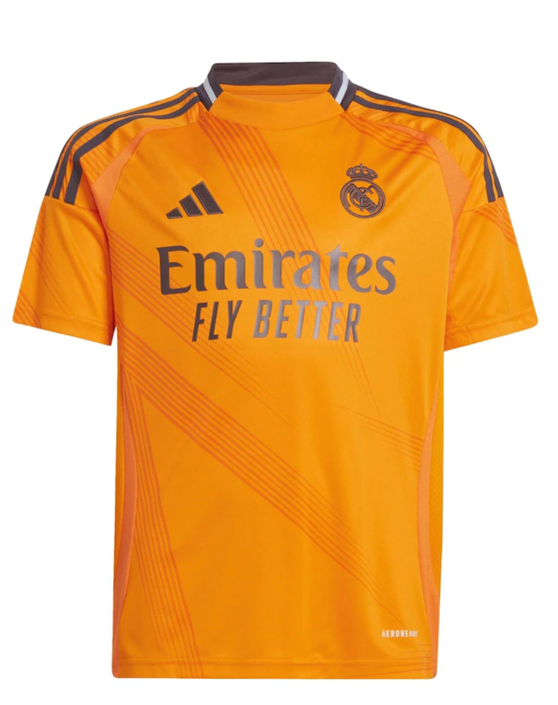 Kit Trasferta Real Madrid 2024/2025 Arancione
