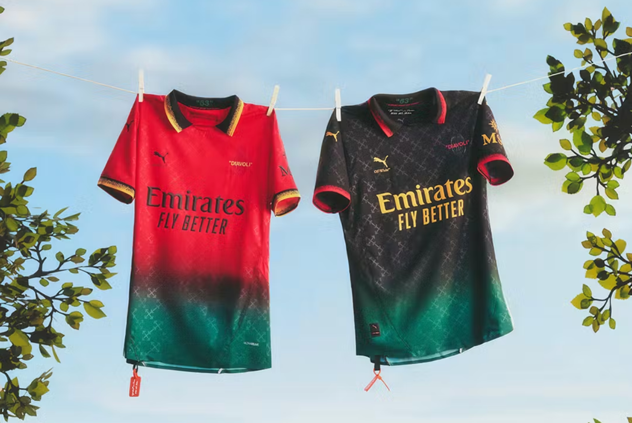 AC Milan x Off-White 2025/2026 (ROSSO)