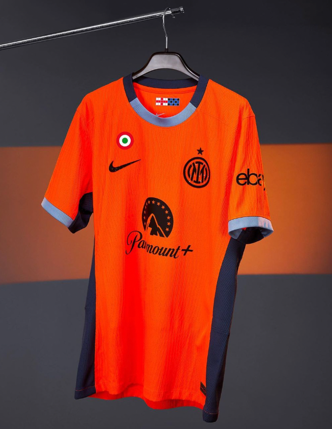 Inter Mailand orange Trikot drittes Trikot