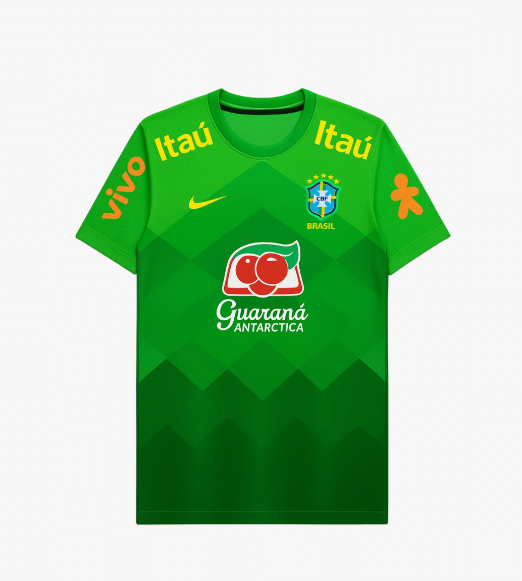 BRASILE MAGLIA VERDE GUARANÁ