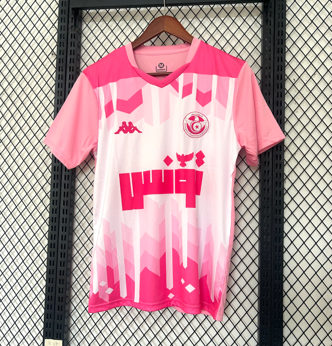 Maglia Tunisia Rosa 2025/2026