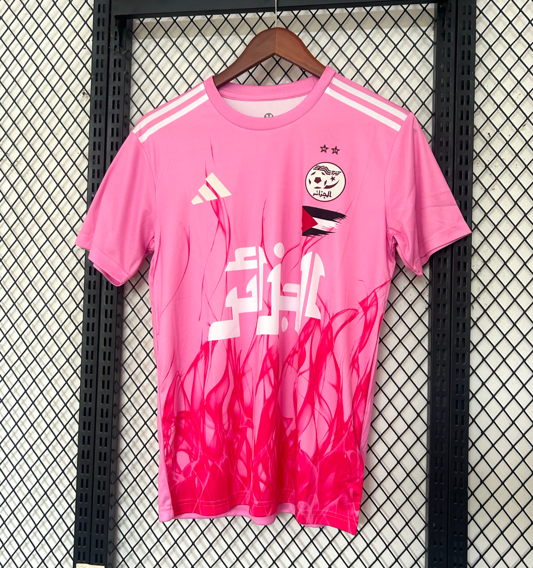 Maglia Edizione Speciale Rosa Algeria Palestina 25/26