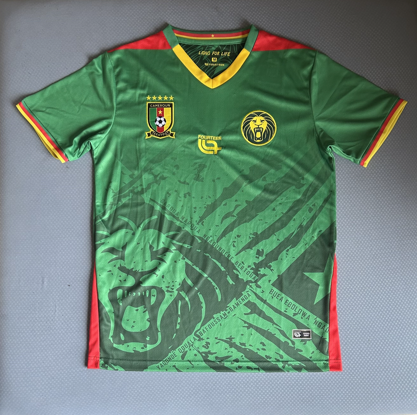 Maglia casalinga Camerun 2025/2026