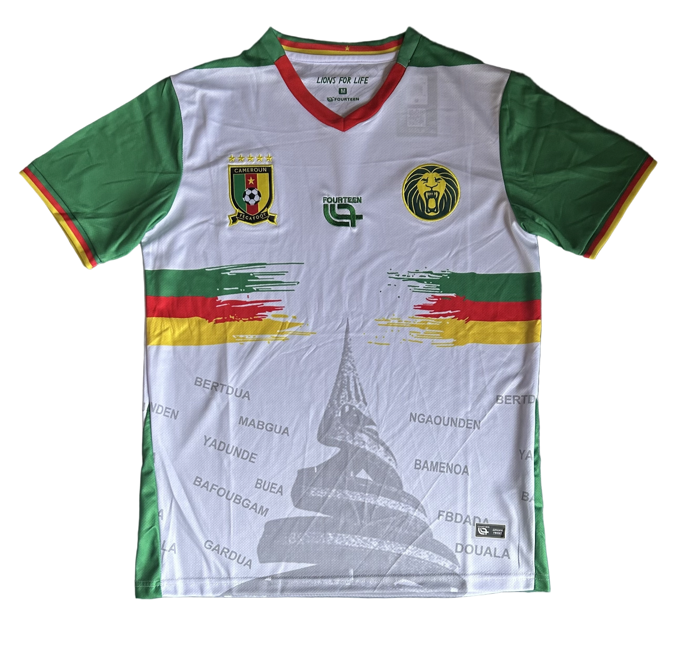 Maglia da trasferta bianca Camerun 2025/2026
