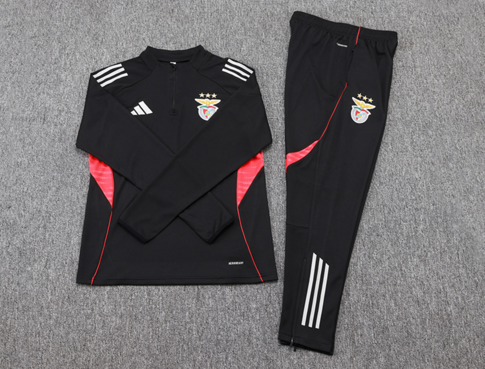 Benfica 2025/2026 Schwarzer Trainingsanzug