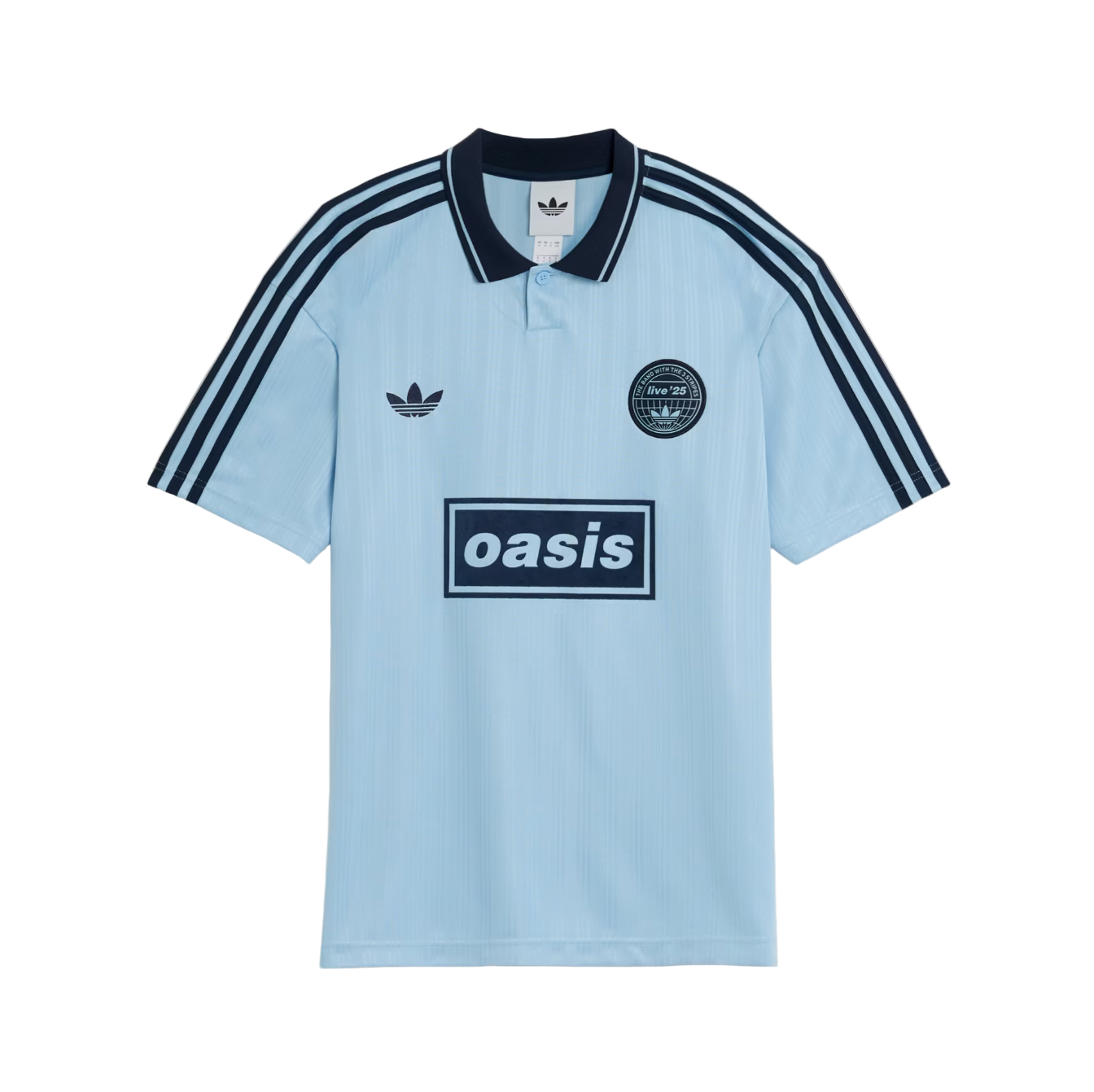 Oasis x Adidas Trikot Hellblau