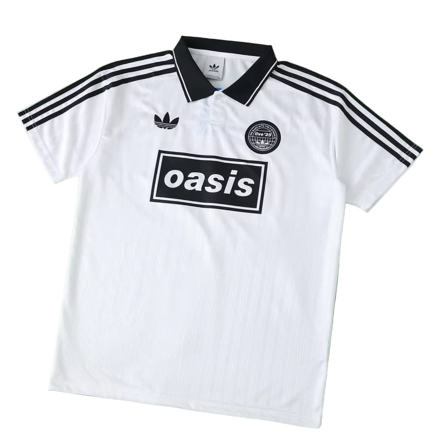 Oasis x Adidas Trikot Weiß und Schwarz
