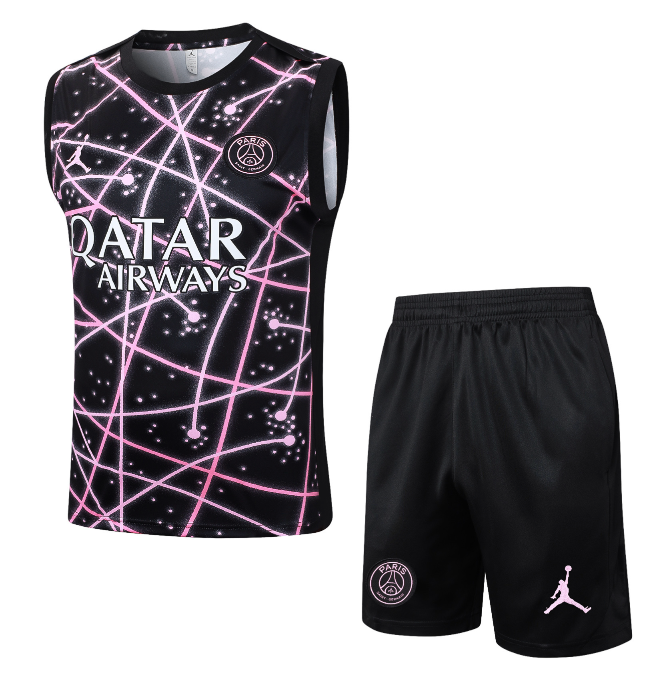 Set da allenamento estivo senza maniche PSG 2025/2026