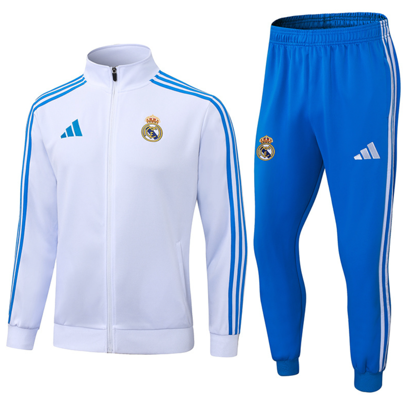 Tuta Bianca e Blu Real Madrid 2025/2026